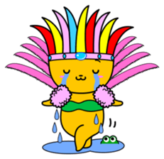 Samba Dog sticker #6285831