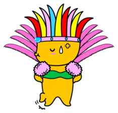 Samba Dog sticker #6285834