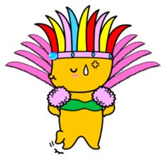 Samba Dog sticker #6285834