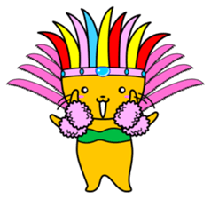 Samba Dog sticker #6285838