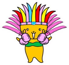 Samba Dog sticker #6285838