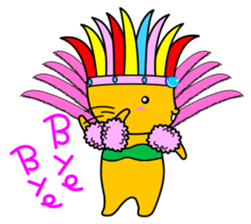 Samba Dog sticker #6285839