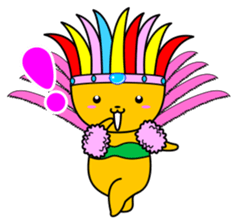 Samba Dog sticker #6285840