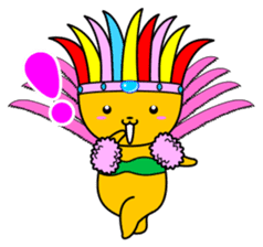 Samba Dog sticker #6285840