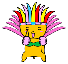 Samba Dog sticker #6285844