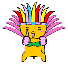 Samba Dog sticker #6285844