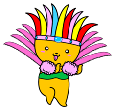 Samba Dog sticker #6285845