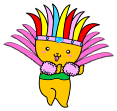 Samba Dog sticker #6285845