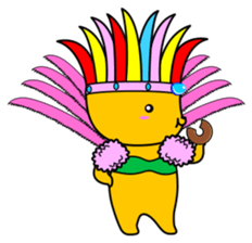 Samba Dog sticker #6285849