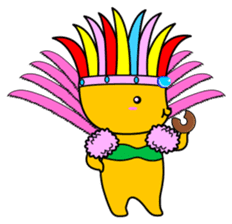 Samba Dog sticker #6285849