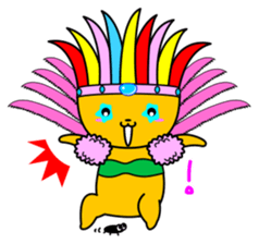 Samba Dog sticker #6285853