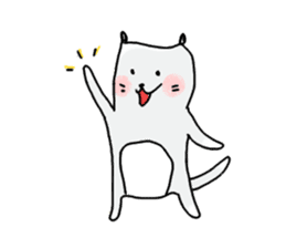 I am probably a cat. sticker #6285936