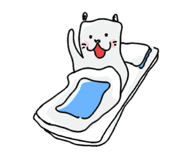 I am probably a cat. sticker #6285938