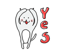 I am probably a cat. sticker #6285943