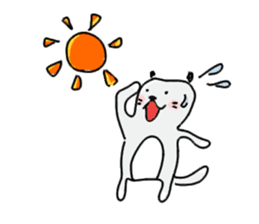 I am probably a cat. sticker #6285949