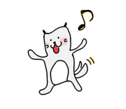 I am probably a cat. sticker #6285950