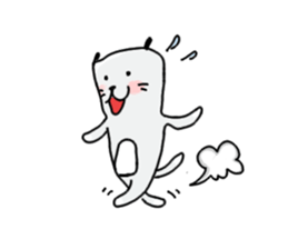 I am probably a cat. sticker #6285955