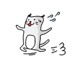 I am probably a cat. sticker #6285956