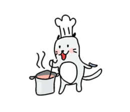 I am probably a cat. sticker #6285961