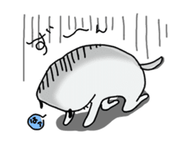 I am probably a cat. sticker #6285975