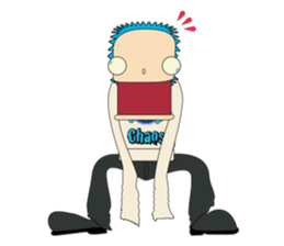 Crazy World sticker #6286190