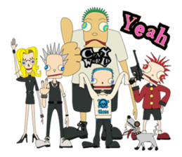 Crazy World sticker #6286214