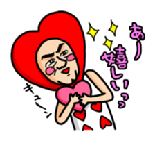 playing Card Old Man sticker #6286313