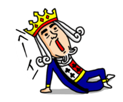 playing Card Old Man sticker #6286324