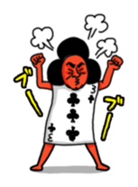 playing Card Old Man sticker #6286326