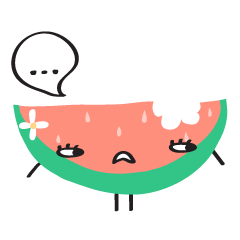 Bitten Watermelon