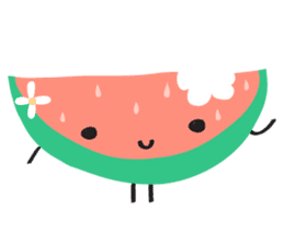 Bitten Watermelon sticker #6286816