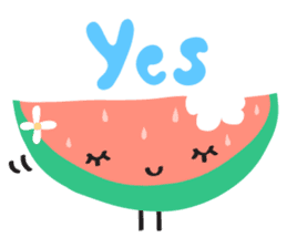Bitten Watermelon sticker #6286818