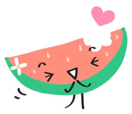 Bitten Watermelon sticker #6286823