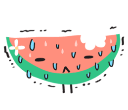Bitten Watermelon sticker #6286828