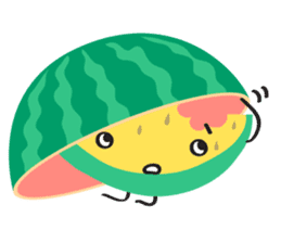 Bitten Watermelon sticker #6286843
