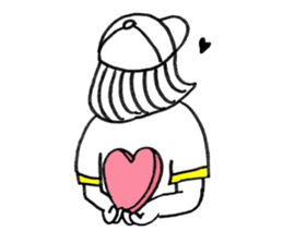 Three people in a gym suit sticker #6287382