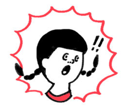 Three people in a gym suit sticker #6287408