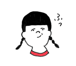 Three people in a gym suit sticker #6287412