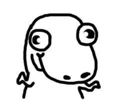 Dino here sticker #6287982