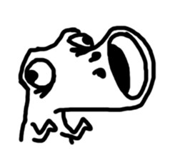 Dino here sticker #6287987