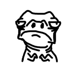 Dino here sticker #6287989