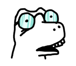 Dino here sticker #6287994