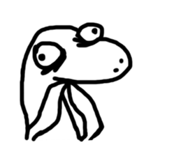 Dino here sticker #6287996