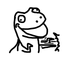 Dino here sticker #6287998