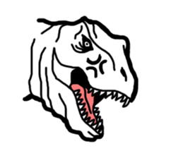 Dino here sticker #6288005