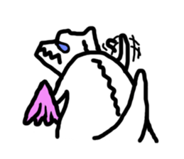 Dino here sticker #6288011