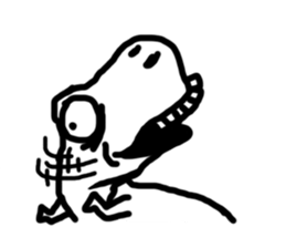 Dino here sticker #6288012