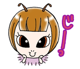 Spoilt child Honey bee sticker #6288023