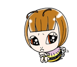 Spoilt child Honey bee sticker #6288024