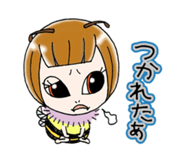 Spoilt child Honey bee sticker #6288027